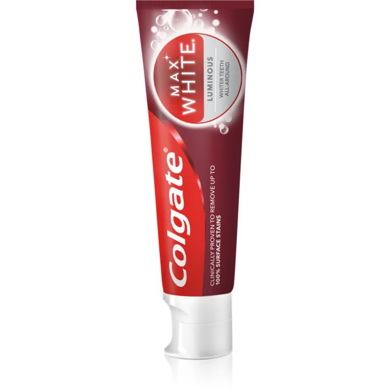Colgate Max White Luminous οδοντόκρεμα για λαμπερά λευκά δόντια 75 ml