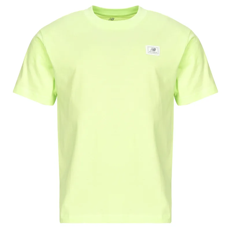 T-shirt με κοντά μανίκια New Balance WOVEN LABEL T-SHIRT