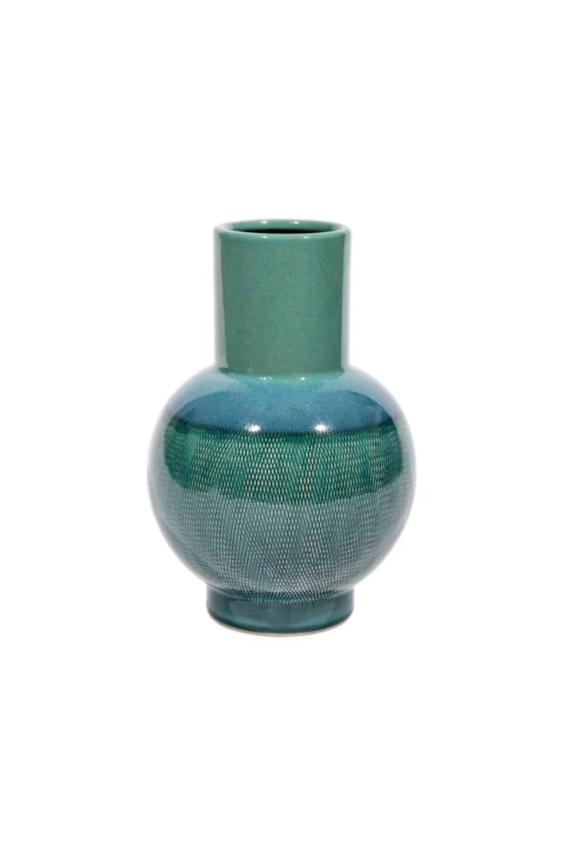 Βάζο Πήλινο 31CM 21.5x21.5x31cm Μονόχρωμο Kaeming