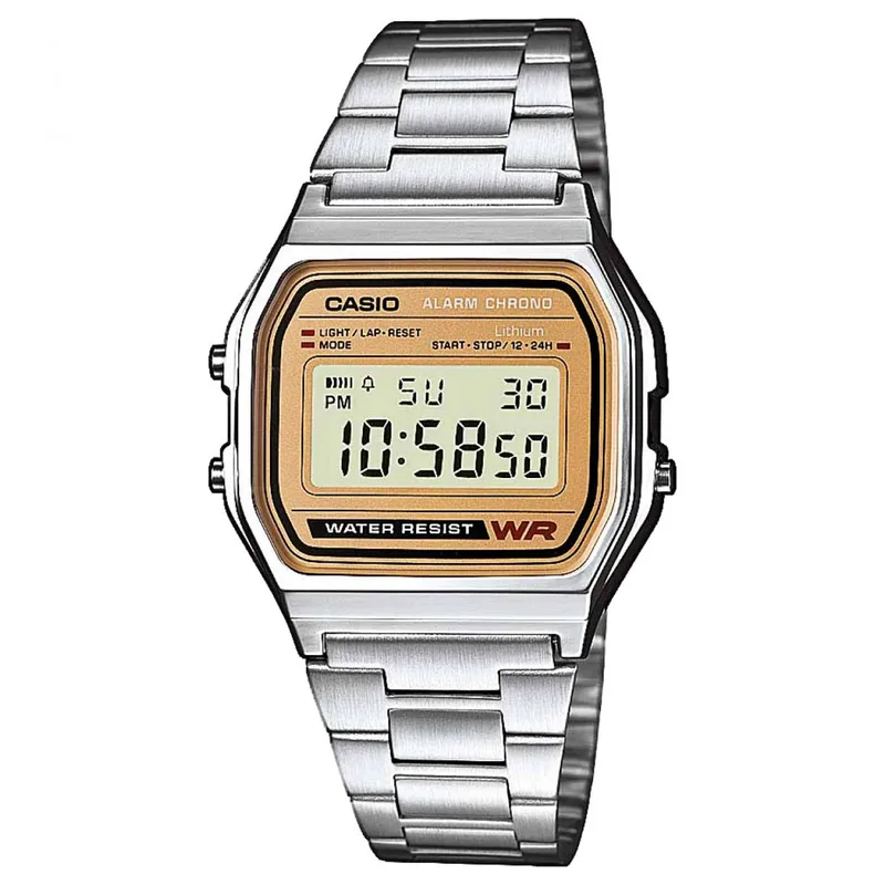 CASIO Collection Stainless Steel Bracelet A-158WEA-9EF
