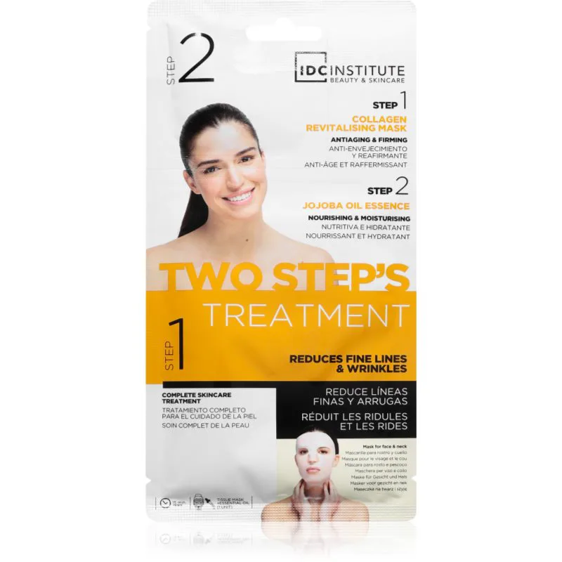IDC Institute Two Steps Treatmant μάσκα ενάντια στις ρυτίδες 40 γρ