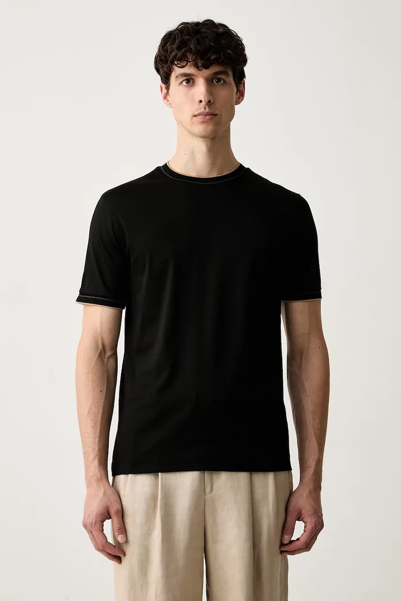 BOSS t-shirt ανδρικό βαμβακερό H-Tessler