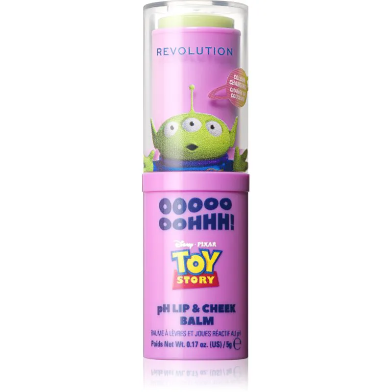 Revolution X Toy Story αυτο-αποχρωστικό pH βάλσαμο για χείλη και πρόσωπο 5 γρ