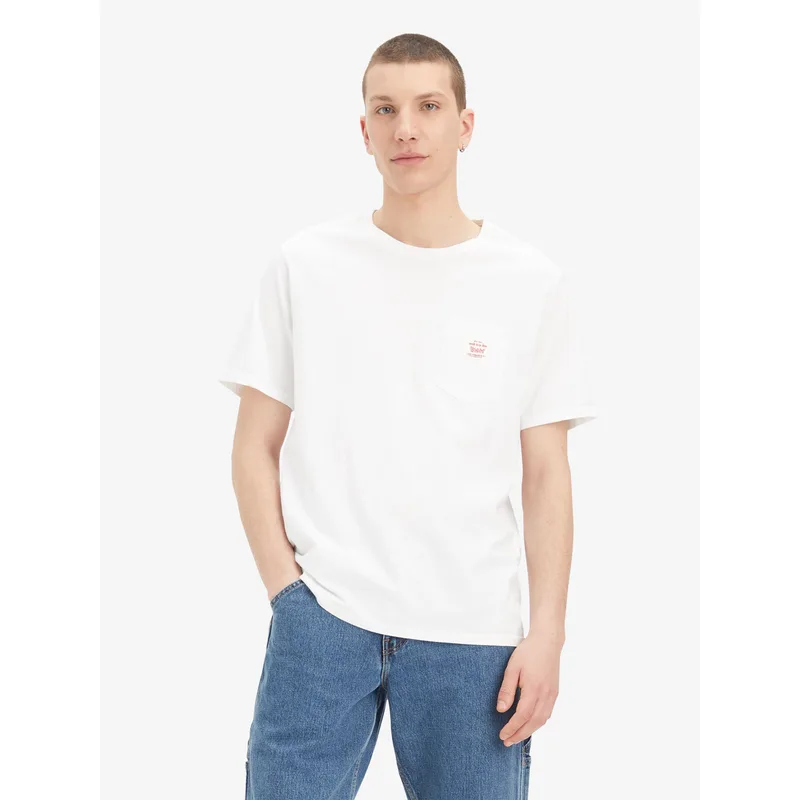 Levi's® T-Shirt Workwear A5850-0005 Λευκό Loose Fit