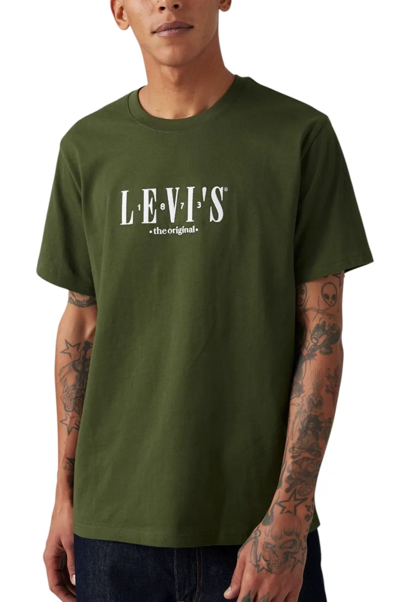 Μπλούζα Κοντομάνικη Levi's Relaxed Fit Graphic 161431676-76 Ανδρικό
