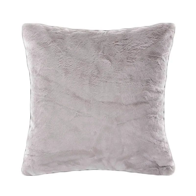 Διακοσμητική Μαξιλαροθήκη Γούνινη (45x45) Silk Fashion NX202 L.Grey
