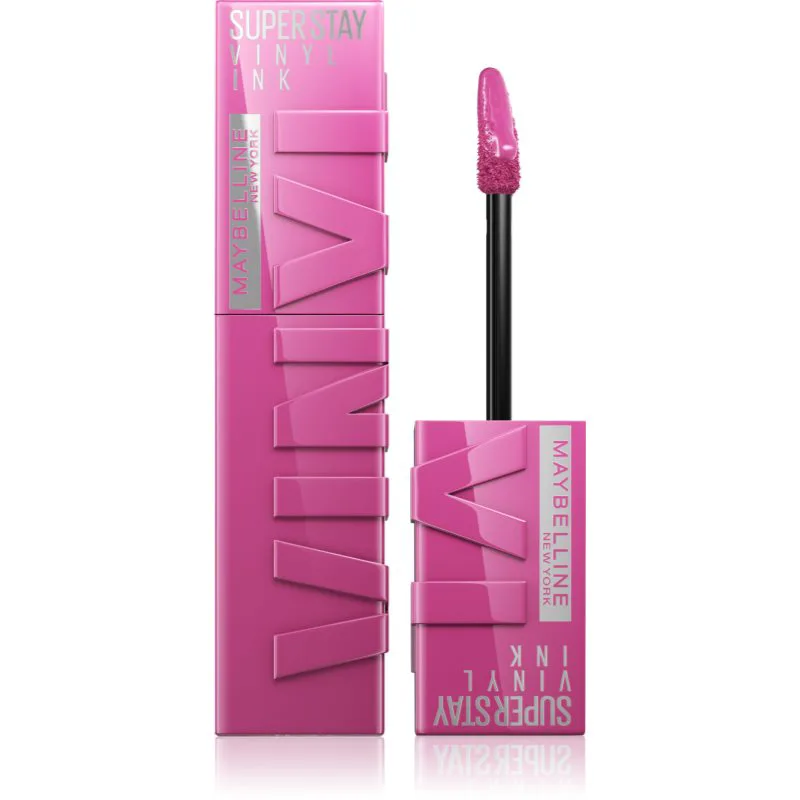 MAYBELLINE NEW YORK SuperStay Vinyl Ink μακράς διαρκείας ρευστό κραγιόν 165 EDGY 4.2 ml