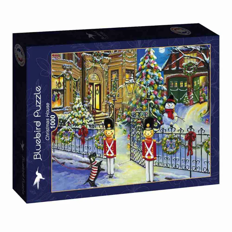 Bluebird Puzzle-90031-Christmas House - Puzzle 1000 pieces