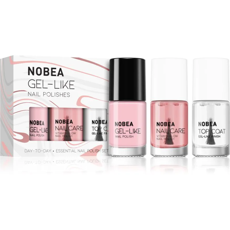 NOBEA Day-to-Day Essential Nail Polish Set Σετ βερνίκι νυχιών Essential nail polish set