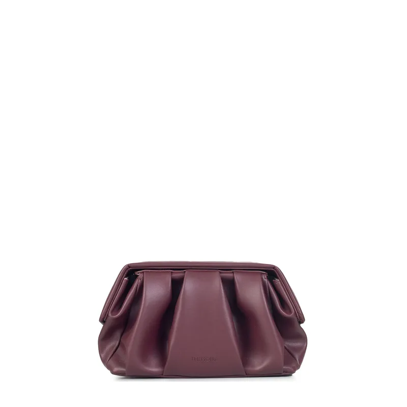Clutch γυναικεία THEMOIRe Prune TMFW25AFN120 Afrodite Vegan Fabric 100
