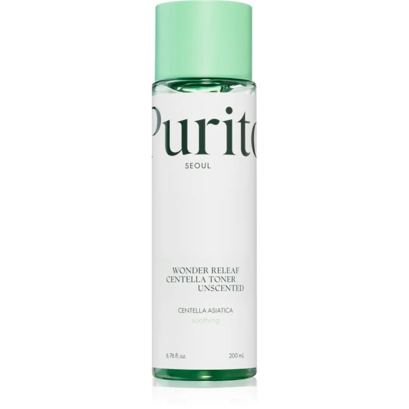 Purito Wonder Releaf Centella Toner Unscented καταπραϋντικό τονωτικό προσώπου για ευαίσθητη επιδερμίδα 200 ml