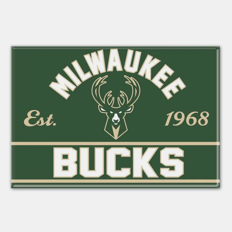 Wincraft Nba 2.5X3.5 Mgnt M Bucks (9000179141_64442)