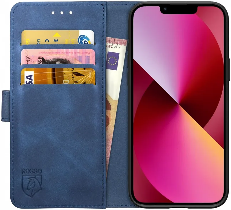 Θήκη iPhone 13 Κόκκινο Element PU Πορτοφόλι - Blue (8719246324734)