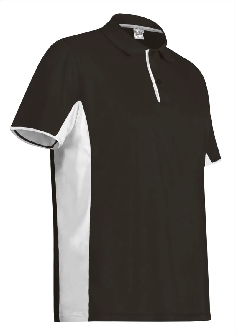 Κοντομάνικο Polo Shirt STRATEGY Valento POVASTRNB Black-White
