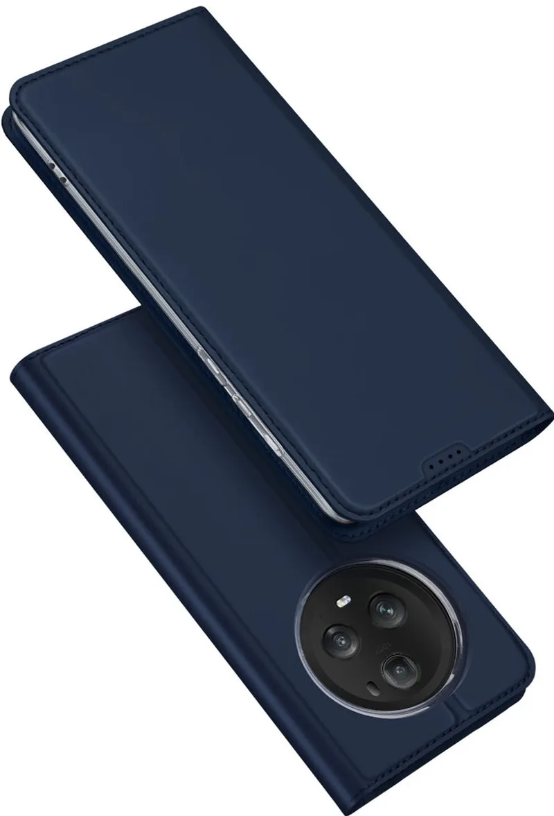 Duxducis SkinPro Θήκη Πορτοφόλι Honor Magic5 Pro - Blue (6934913028131)