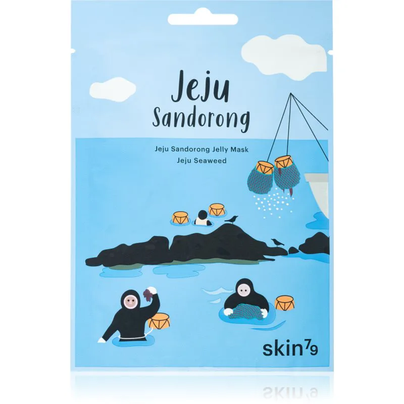 Skin79 Jeju Sandorong Jeju Seaweed φύλλο μάσκας με καθαριστικό αποτέλεσμα 33 ml