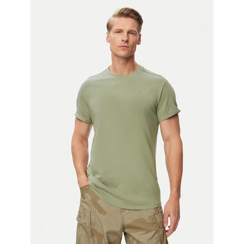 G-Star Raw T-Shirt Lash D16396-B353 Πράσινο Regular Fit