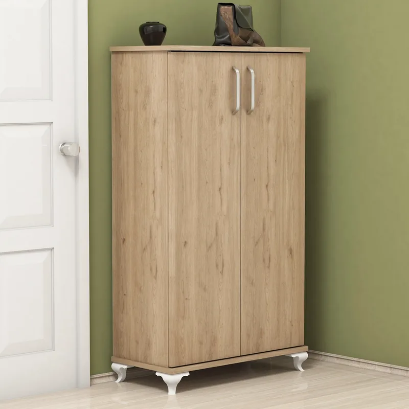 Παπουτσοθήκη Ari - Walnut 566Bms2107 (72x120x32,5)