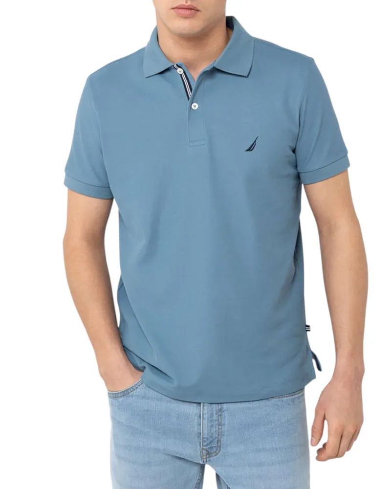 Nautica Ανδρική Μπλούζα Πόλο Κοντομάνικη Cabin Polo N1CR0110-518 Teal