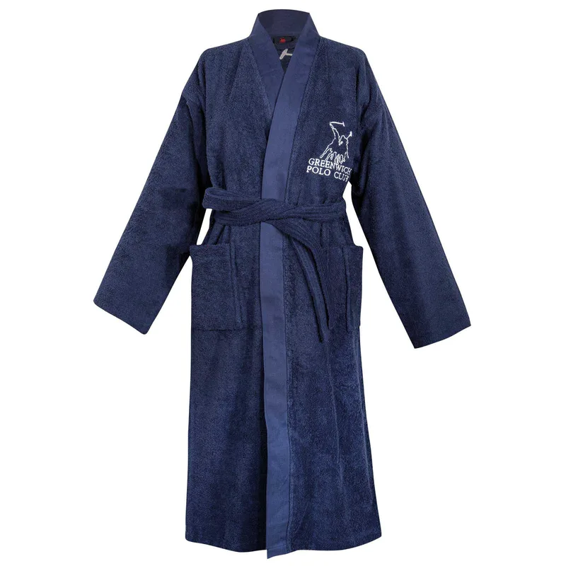 Μπουρνούζι Greenwich Polo Club 3212 Royal Blue LARGE