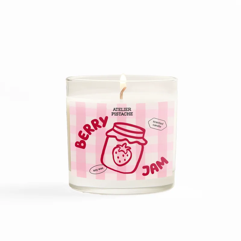 Scented candle berry jam 200 gr