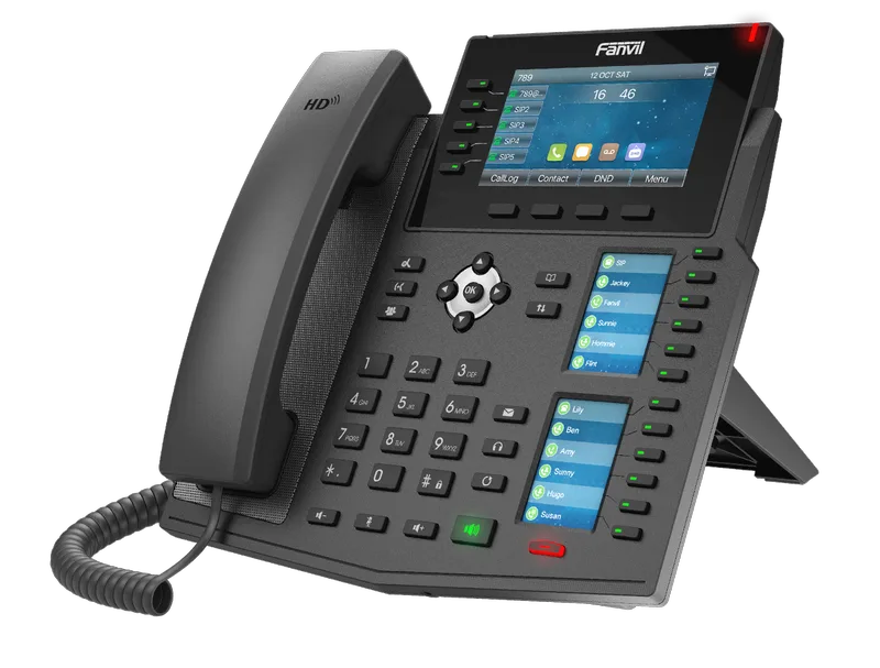 Fanvil IP Telefon X6U V2 Μαύρο