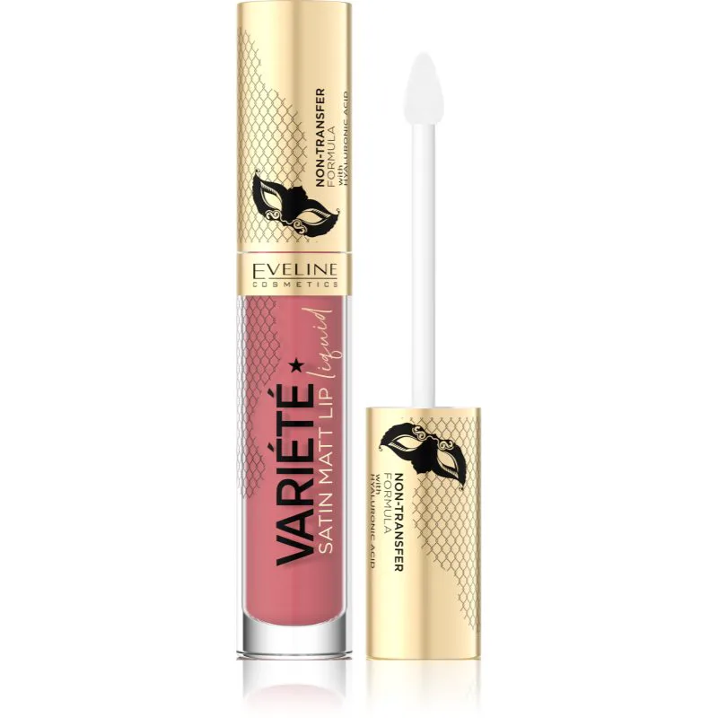 Eveline Cosmetics Variété Υγρό ματ κραγιόν απόχρωση 05 Peach Mousse 4,5 ml