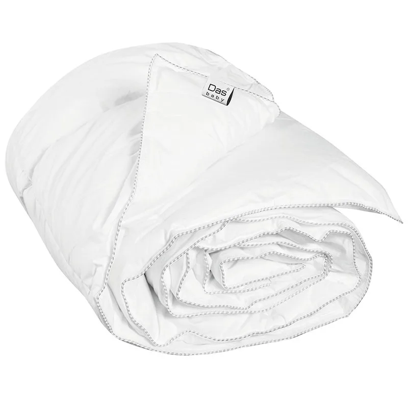 Πάπλωμα Microfiber Κούνιας 110x150εκ. Relax 6060 Das Baby (Ύφασμα: Βαμβάκι 100%, Χρώμα: Λευκό, Μέγεθος: Κούνιας) - Das Baby - 421911106060
