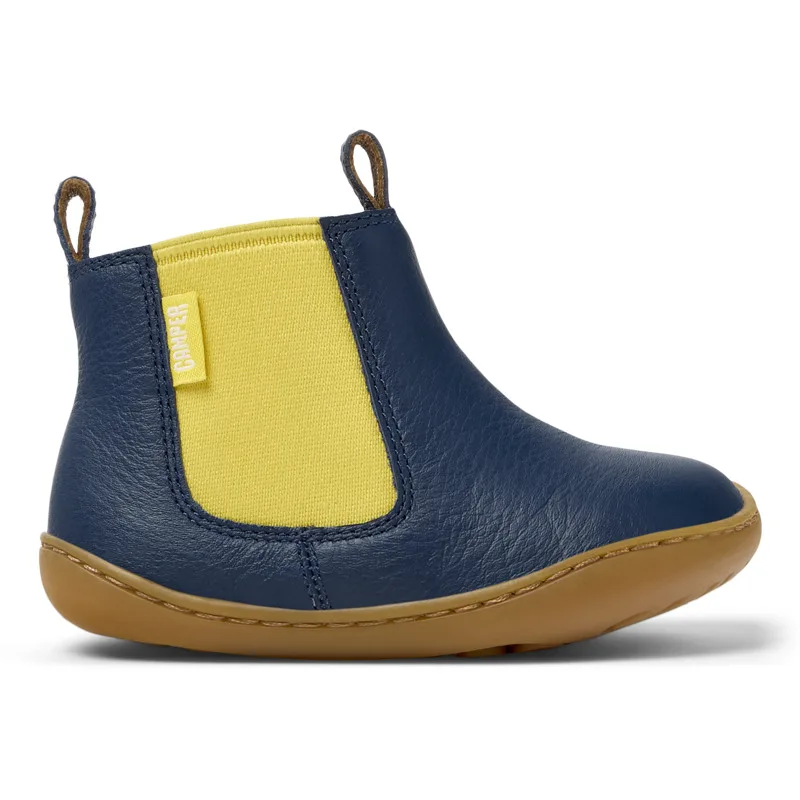 CAMPER Twins - Μπότες Για Firstwalkers - Μπλε, Μέγεθος 23, Smooth leather