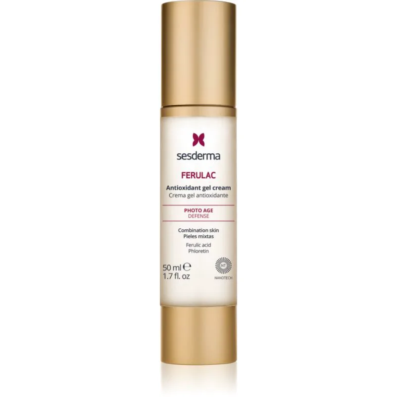 Sesderma Ferulac Antioxidant Gel-Cream εντατική τζελ κρέμα ενάντια στις ρυτίδες 50 ml
