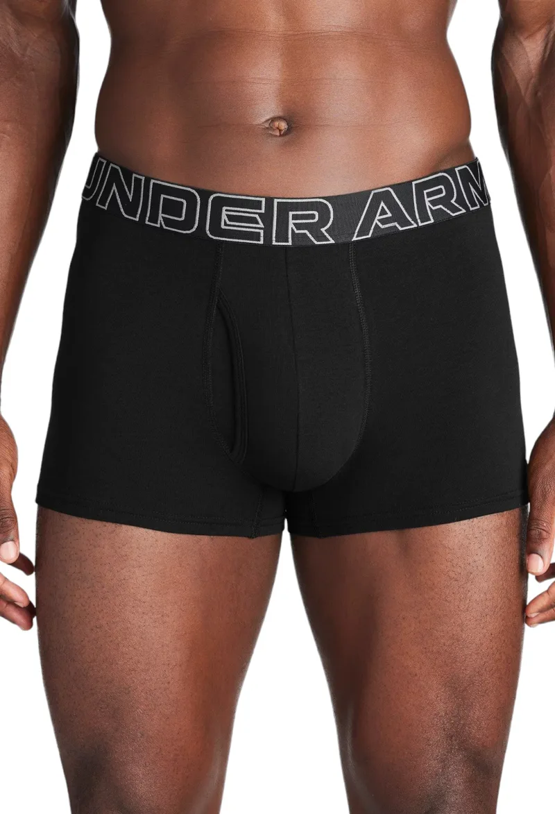 Μπόξερ Under Armour Perf Cotton 3in 1383891-001 Ανδρικό