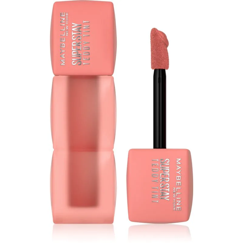 MAYBELLINE NEW YORK SuperStay Teddy Tint Ultra ματ κραγιόν διαρκείας απόχρωση 10 Current Mood 5 ml