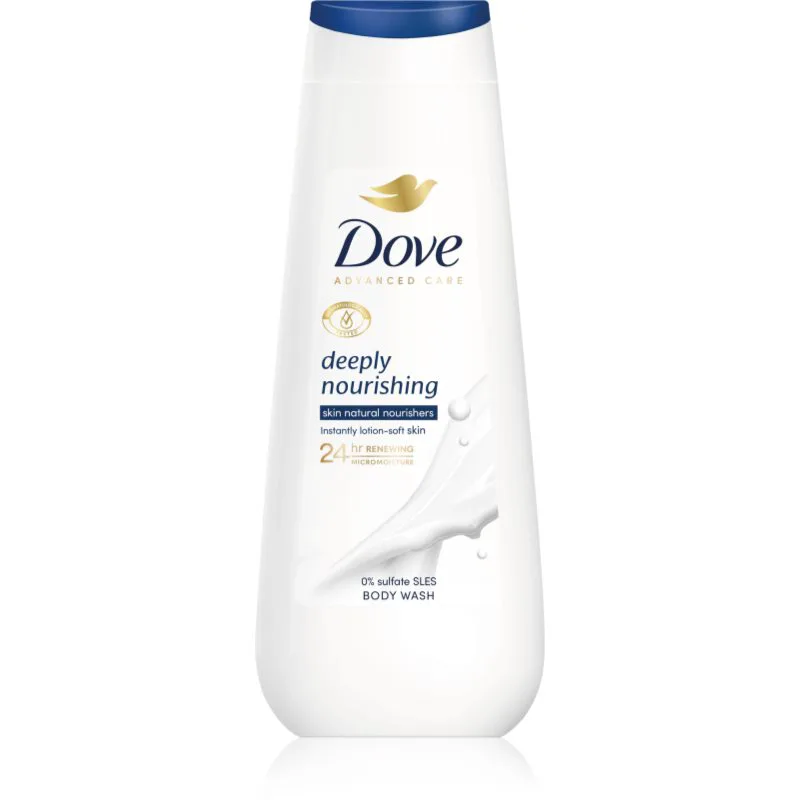 Dove Advanced Care Deeply Nourishing ενυδατικό τζελ ντους 225 ml