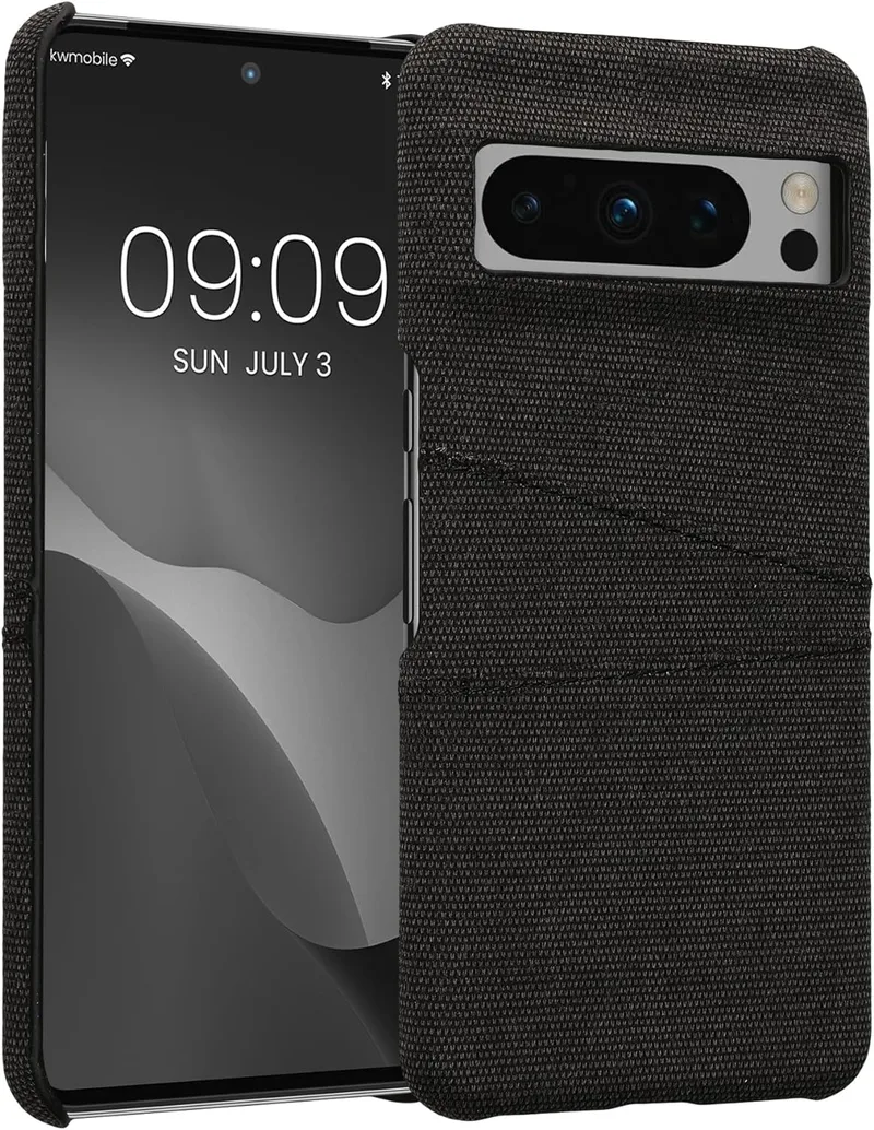 KWmobile Σκληρή Θήκη με Υποδοχές για Κάρτες - Google Pixel 8 Pro - Dark Grey (61884.19)