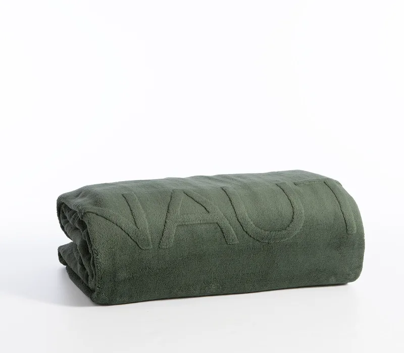 Κουβέρτα Fleece Υπέρδιπλη Nef-Nef Nau Wave Green 230x240