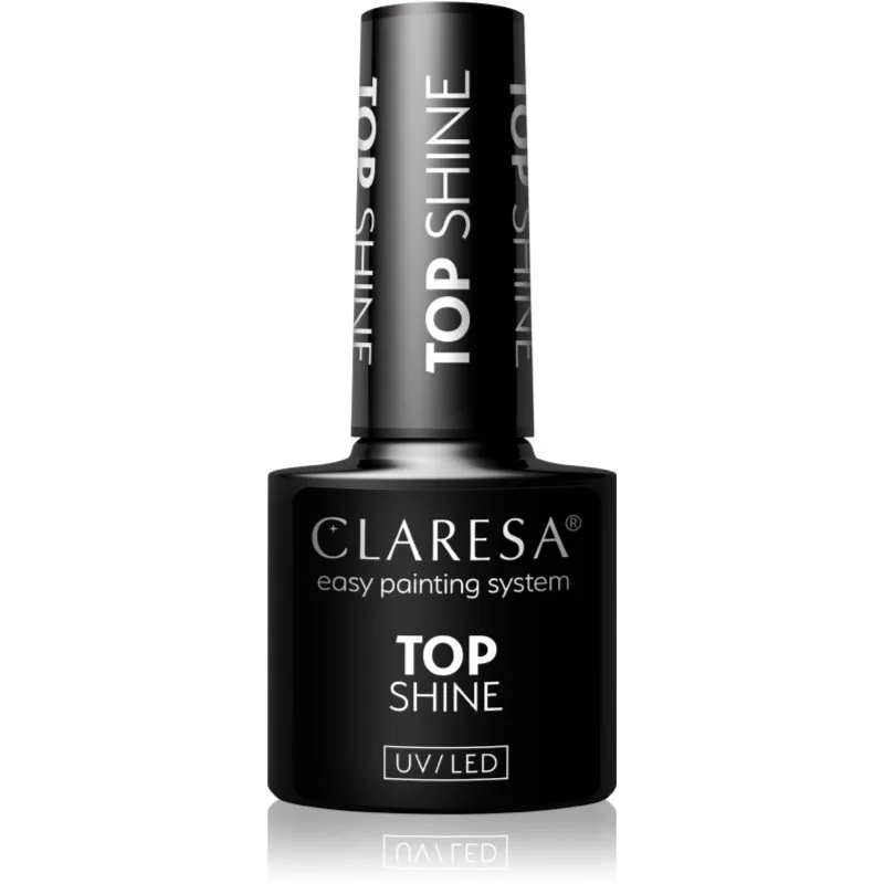 Claresa UV/LED Top Shine τζελ τοπ βερνίκι νυχιών λαμπερός 5 γρ