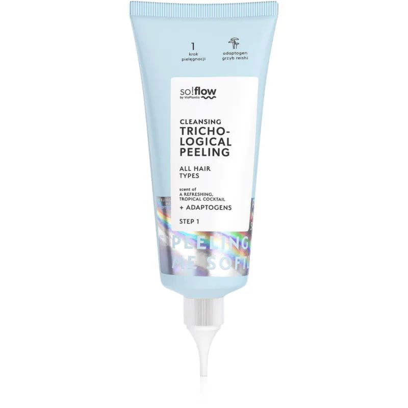 so!flow Cleansing Trichological Peeling απολέπιση για δέρμα της κεφαλής 100 ml