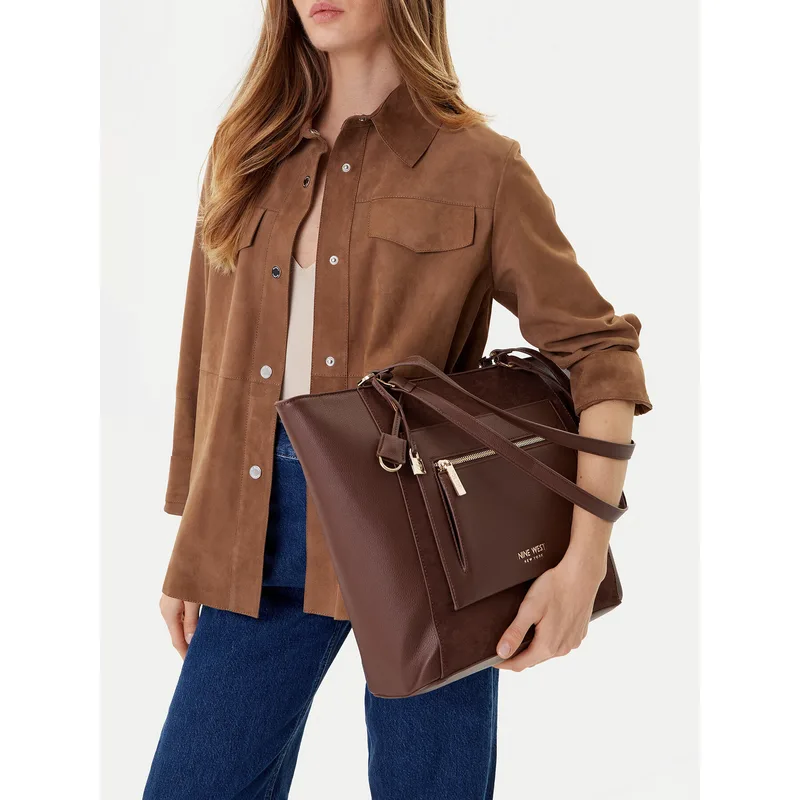 Τσάντα Nine West CEO-MISSOURI-LDA8264 Καφέ