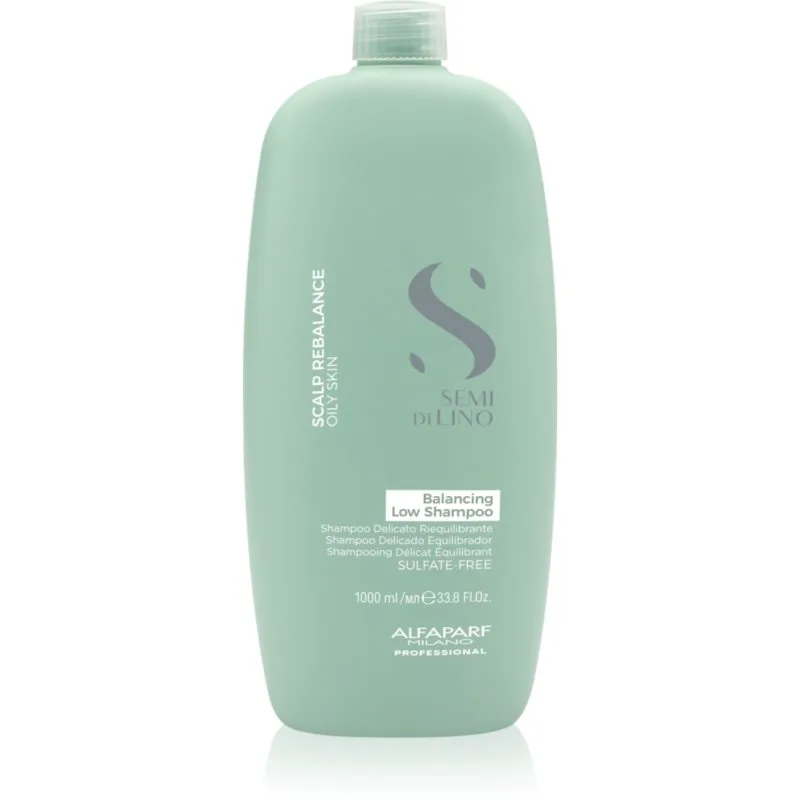 Alfaparf Milano Semi Di Lino Scalp Rebalance σαμπουάν για λιπαρό δέρμα του τριχωτού της κεφαλής 1000 ml