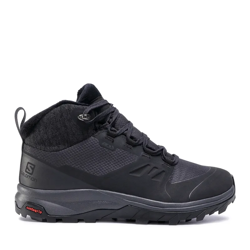 Παπούτσια πεζοπορίας Salomon Outsnap Cswp W 411101 20 V0 Μαύρο
