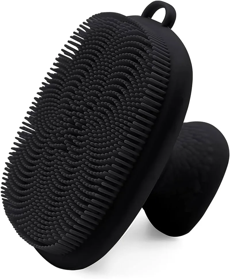 Bobby Warren Silicone Face Scrubber Exfoliator Brush - Black