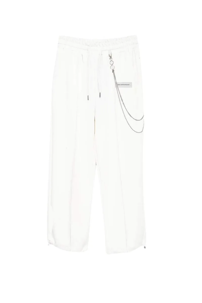 MOD WAVE MOVEMENT Παντελόνια BLACK CAPSULE TROUSERS 017 - Λευκό-MW072050573-WHITE