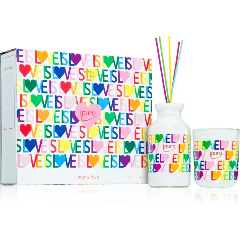 ipuro Limited Edition Love Is Love σετ δώρου 1 τμχ