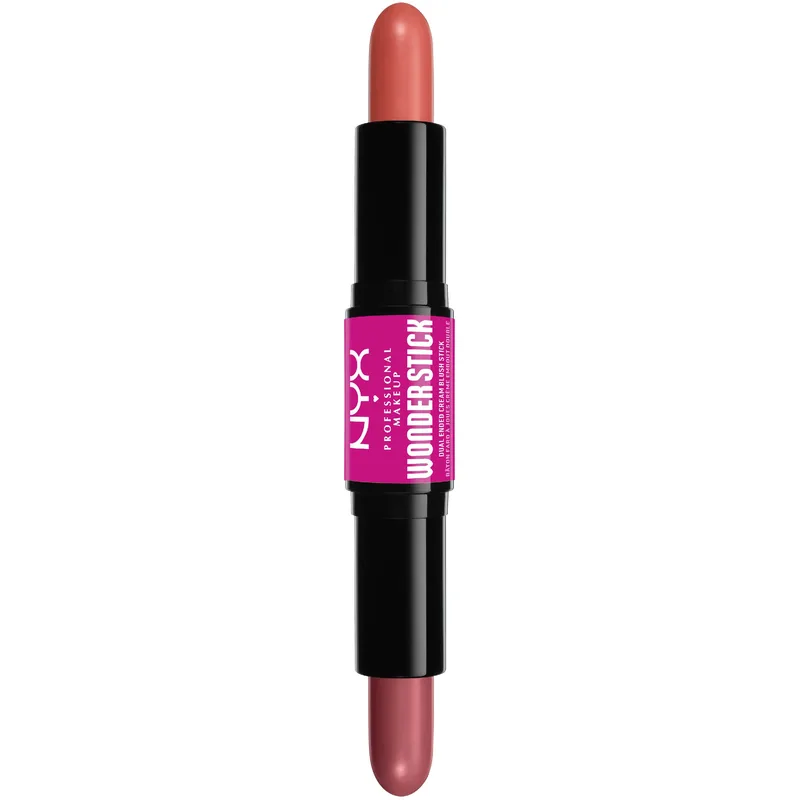 Nyx Professional Makeup Wonder Stick Dual Ended Cream Blush Stick Κρεμώδες Διπλό Ρουζ 4g - Honey Πορτοκαλί / Rose