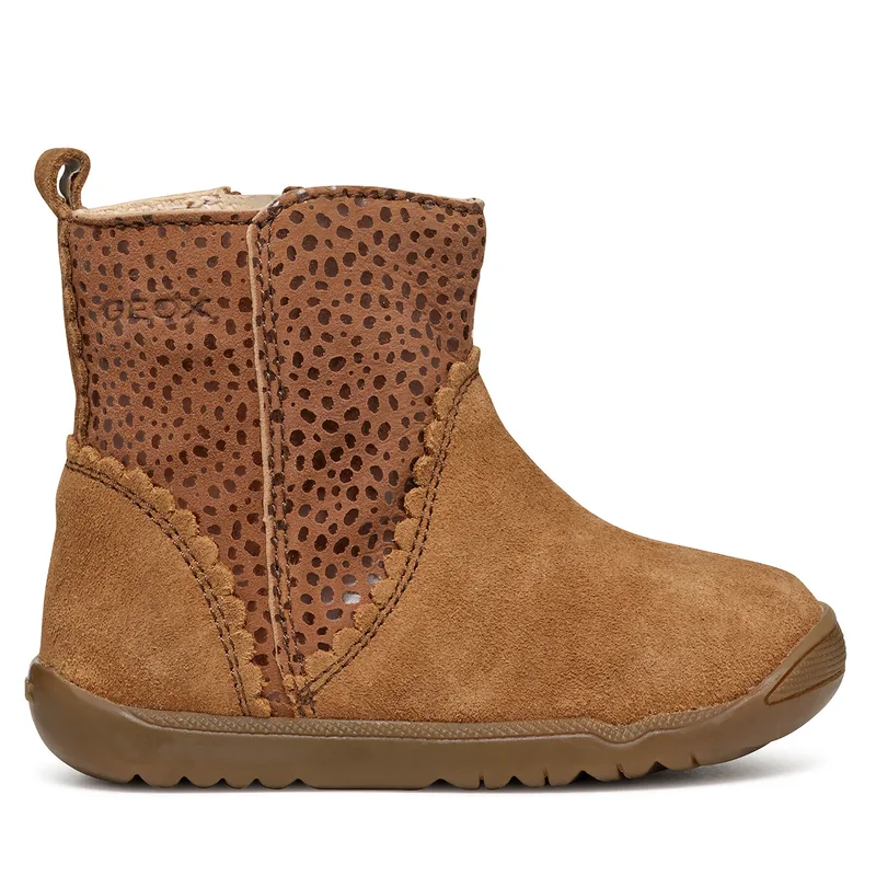 Μπότες Geox B Macchia Girl B264PA 00722 C6627 Καφέ