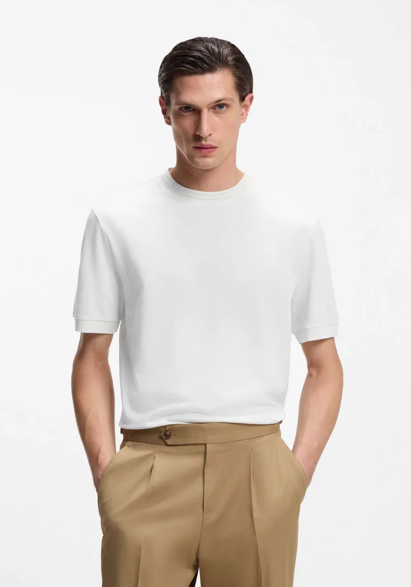 BOSS Κοντομάνικη T-shirt Thompson 70 - 50554626 100 White