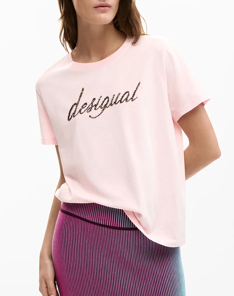 DESIGUAL TS_VARSOVIA ΜΠΛΟΥΖΑ ΓΥΝΑΙΚΕΙΟ 26SWTK08-3025 LightPink