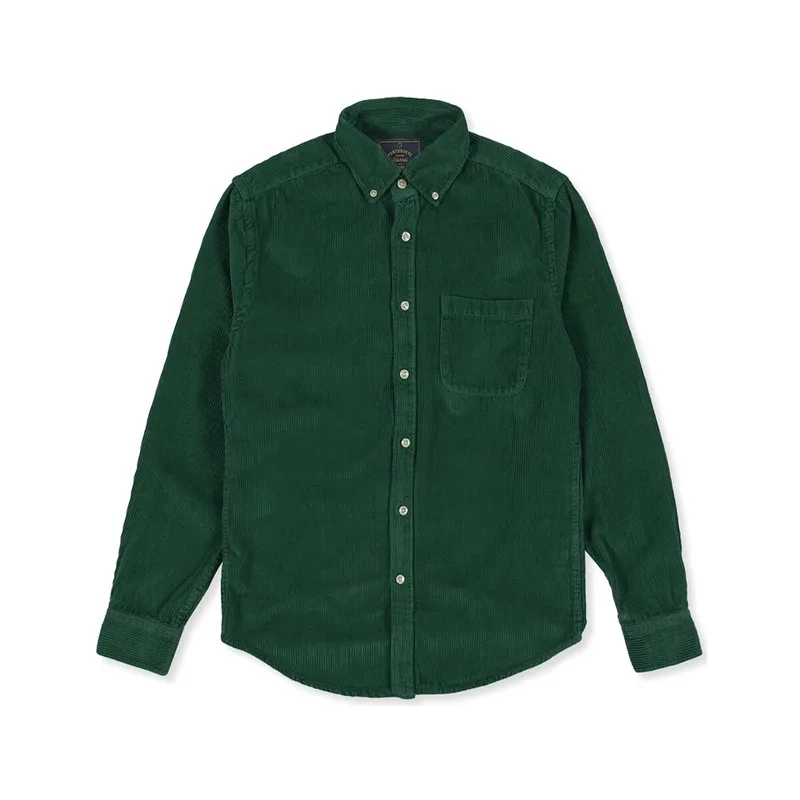 Πουκάμισο με μακριά μανίκια Portuguese Flannel Lobo Shirt - Green