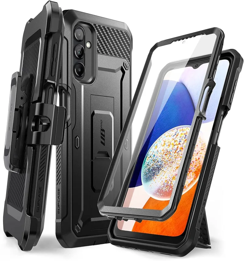Supcase Ανθεκτική Θήκη Unicorn Beetle Pro - Samsung Galaxy A14 - Black (843439121836)