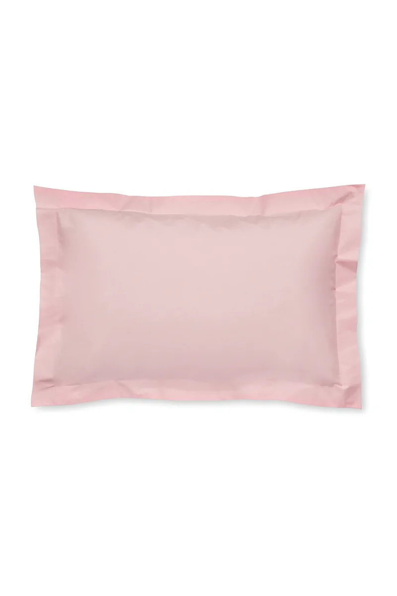 Μαξιλαροθήκη Oxford Solid Blush Rose